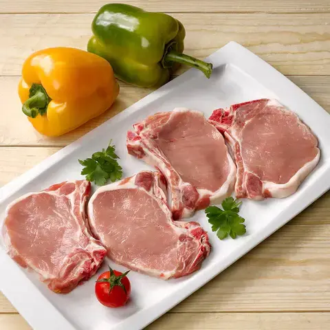 Chuleta de Lomo de Cerdo, precio por kilo